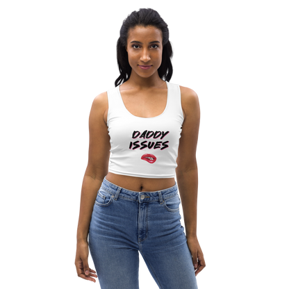 KazualTees Daddy Issues Crop Top Shirt