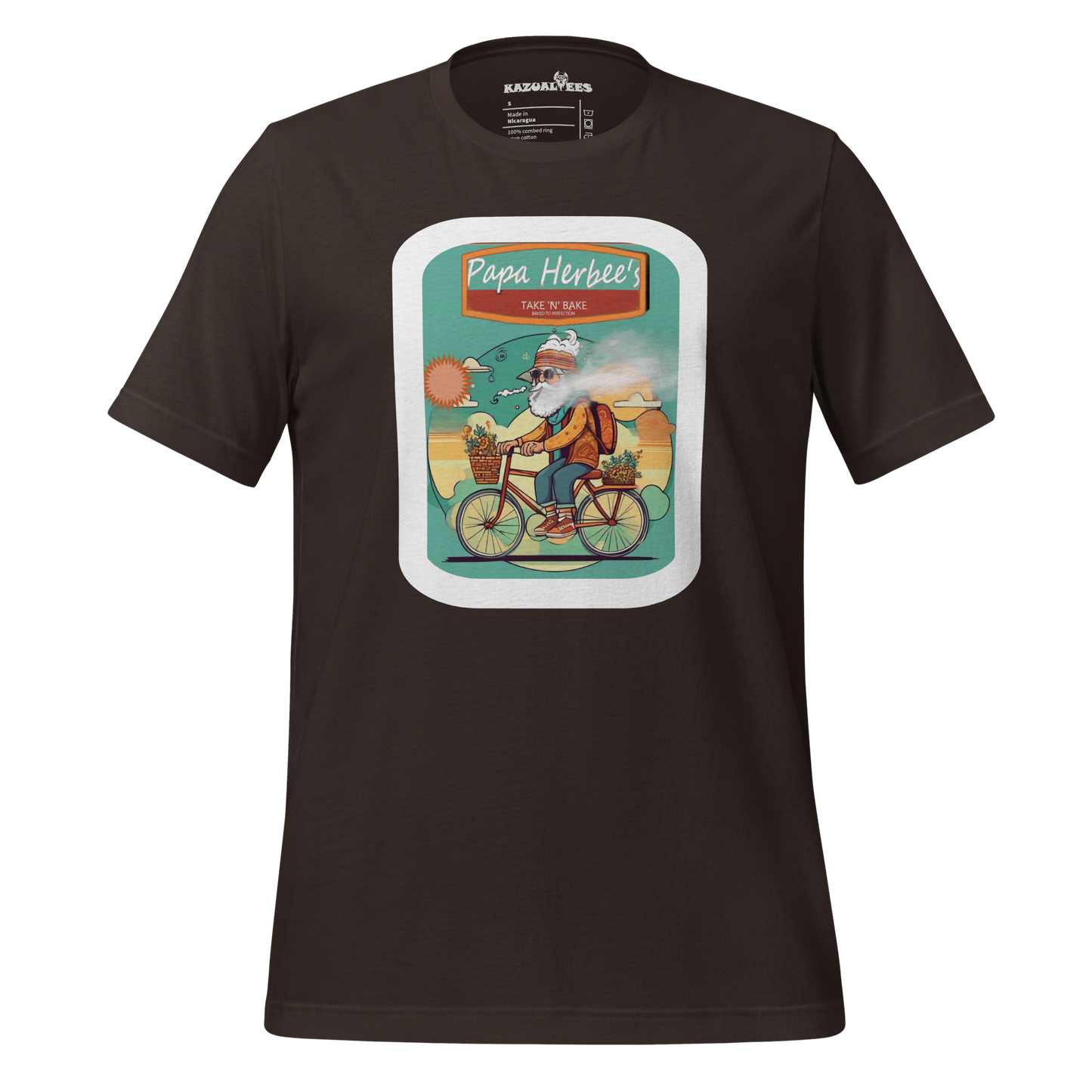 Papa Herbee's Take & Bake T-Shirt By KazualTees